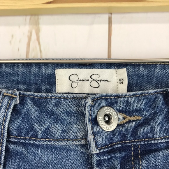 Jessica Simpson Blue Mika Best Friend Jeans 25 - Picture 4 of 7